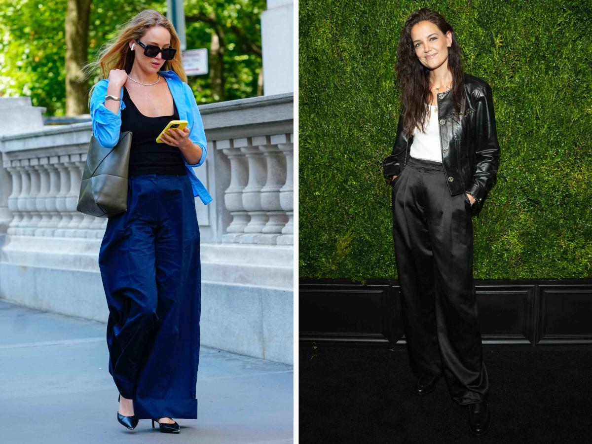 How to Wear High Waisted Pleated Trousers