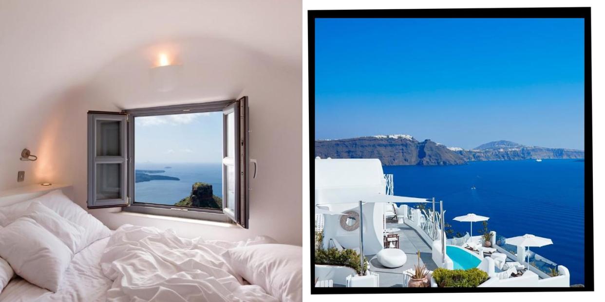 best hotels in santorini