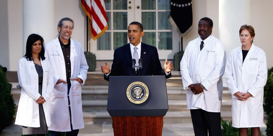 Obama doctors Obamacare