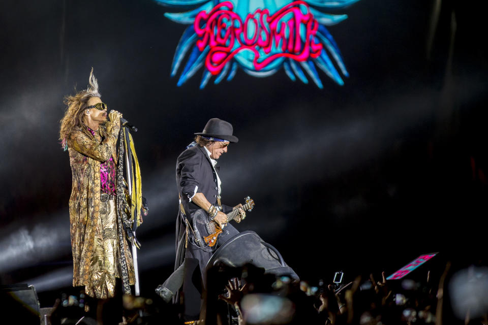 Aerosmith performance in Barcelona (Miquel Llop / NurPhoto via Getty Images)