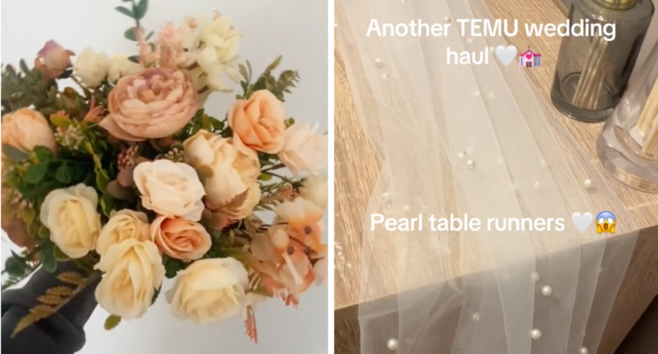 Temu wedding haul