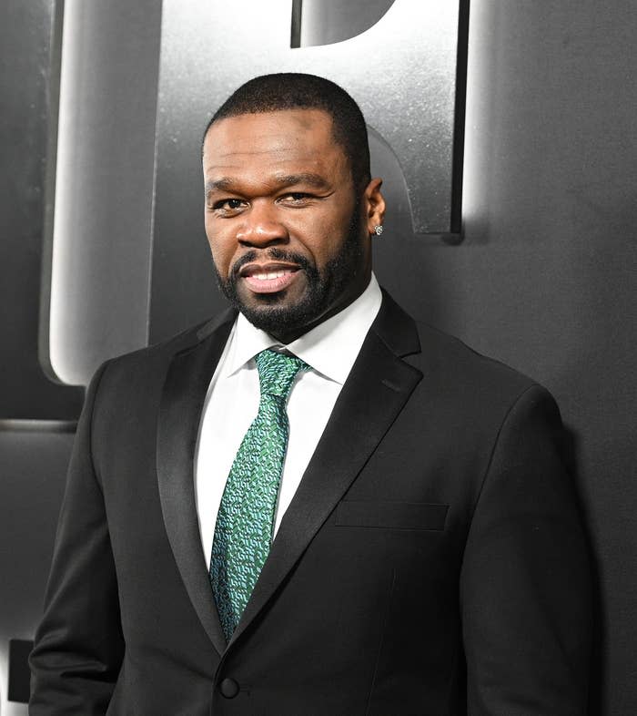 closeup of 50 cent