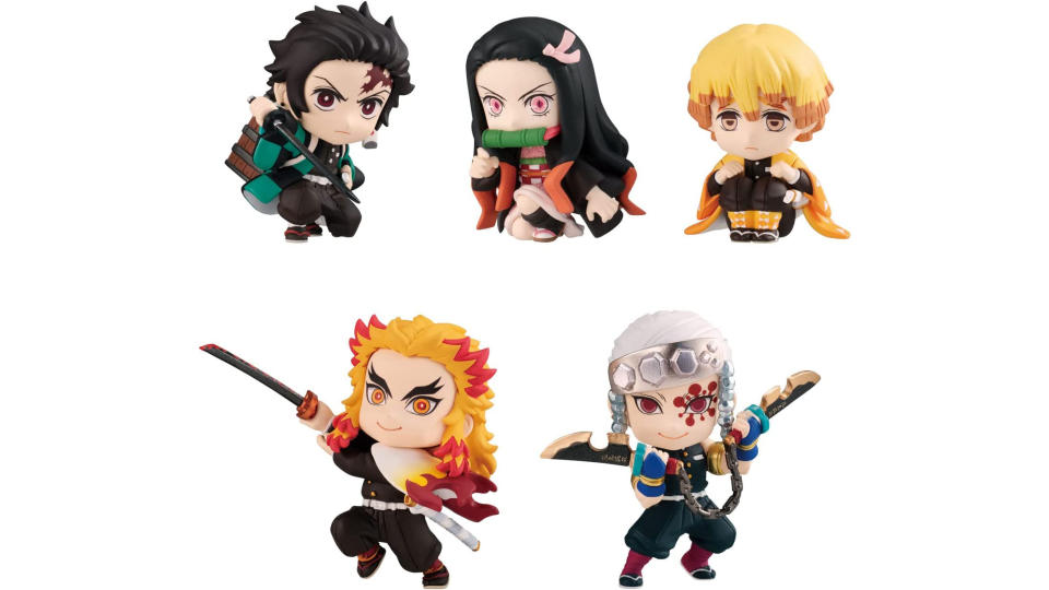 Bandai Shokugan Shokugan - Demon Slayer: Kimetsu no Yaiba Adverge Motion 4 (Set), Adverge Motion. (Photo: Amazon SG)