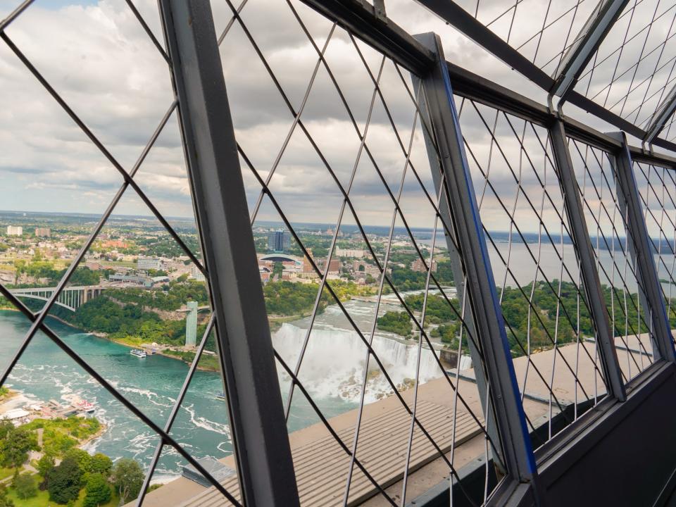 Obstructed views of Niagara Falls
