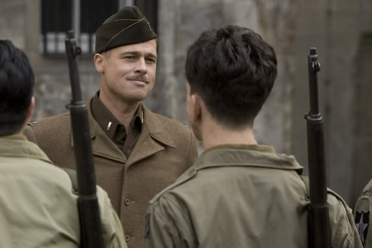 Brad Pitt was supposed to star in Kick-Ass, but chose Inglorious Basterds instead (Image by Universal Pictures)