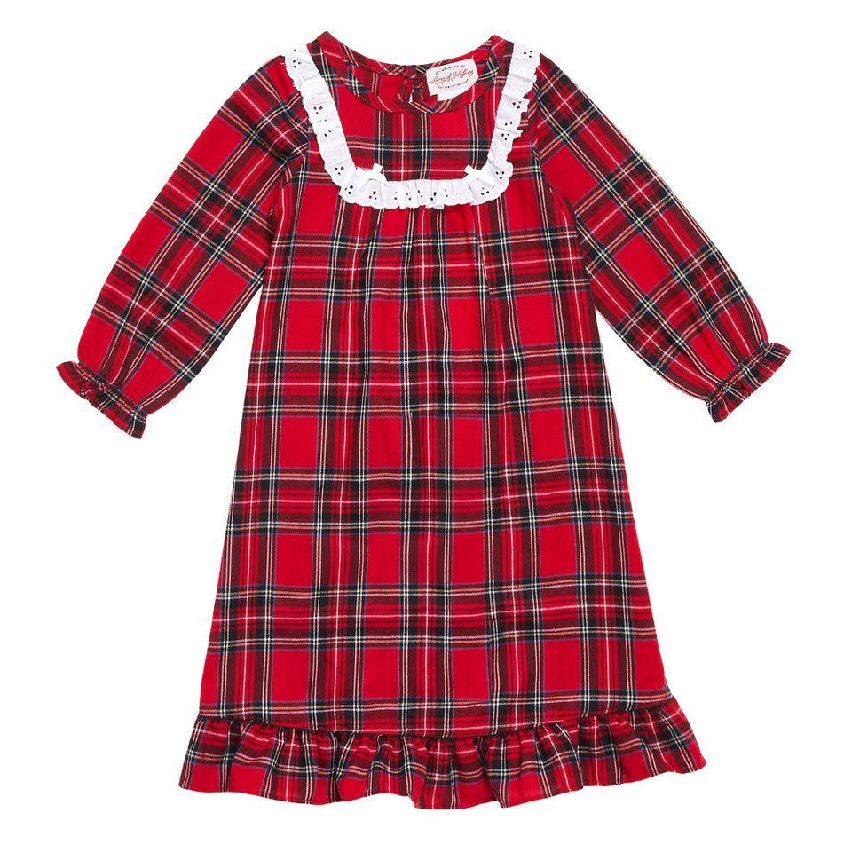 Toddler Red Tartan Nightgown