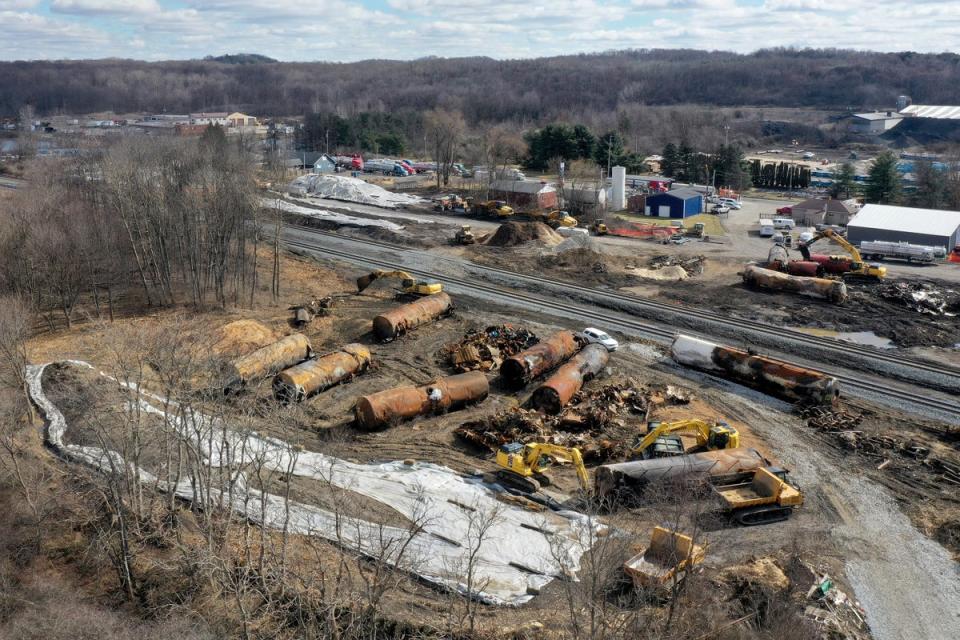 Questions remain about long-term impacts of chemicals released in derailment (Copyright 2023 The Associated Press. All rights reserved)