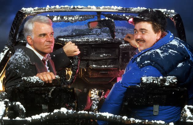Steve Martin (left) and John Candy in the 1987 comedy 