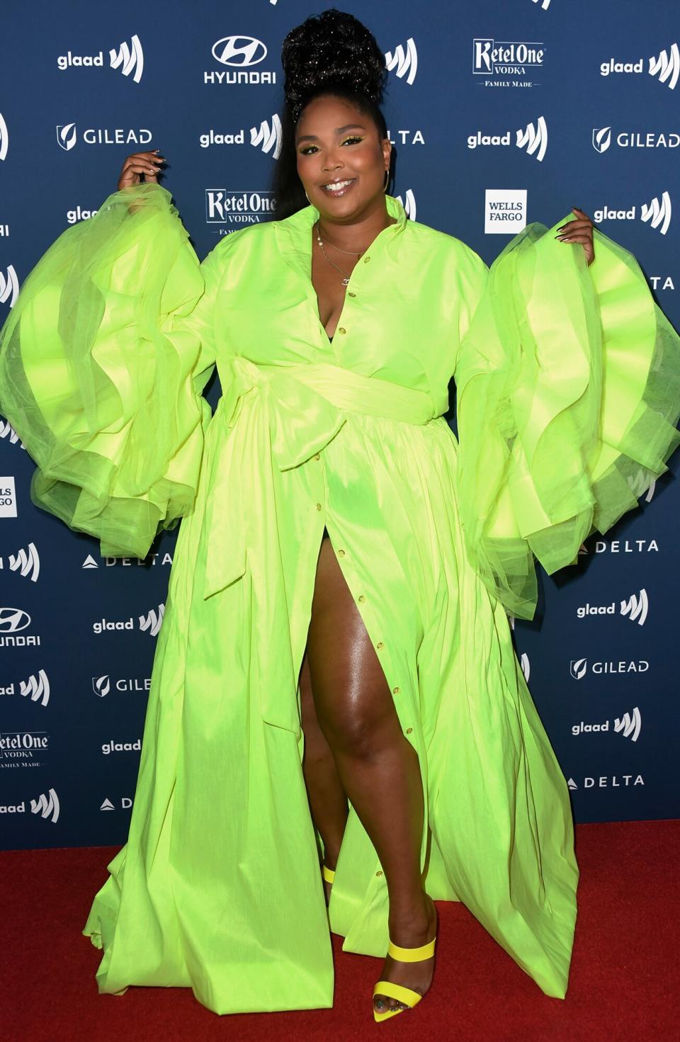 Lizzo attends the 30th Annual GLAAD Media Awards at The Beverly Hilton Hotel on March 28, 2019 in Beverly Hills, California