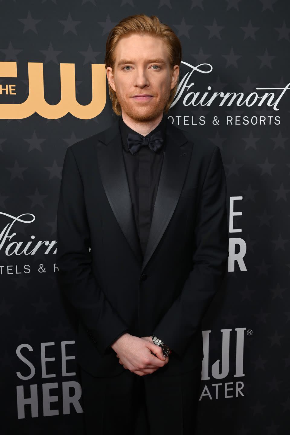 domhnall gleeson critics choice awards january 15, 2023 in los angeles, california photo by michael kovacgetty images