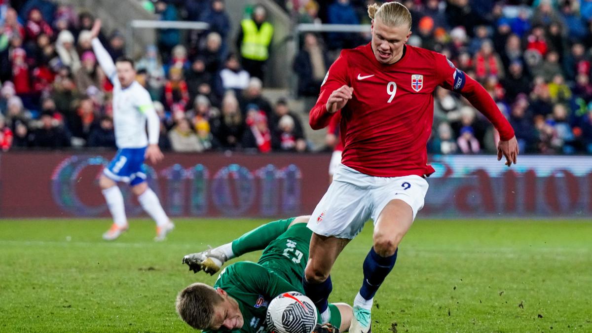 Erling Haaland skade ikke alvorlig – Norgessjef Stale Solbakken