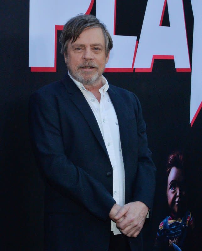 Mark Hamill attends the premiere of "Child's Play" at the ArcLight Cinerama Dome in the Hollywood section of Los Angeles on June 19, 2019. The actor turns 72 on September 25. File Photo by Jim Ruymen/UPI