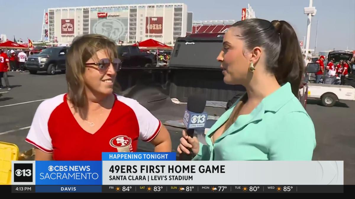 49ers fans ready for team's first home game of season