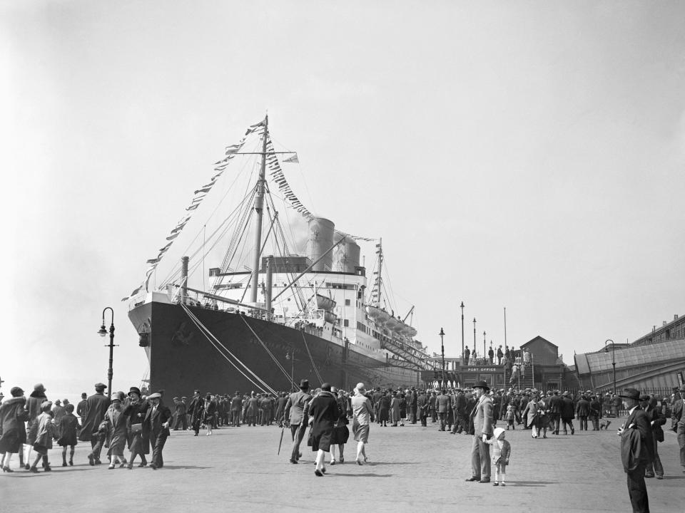 The Canadian Pacific liner Duchess of Bedford in 1928.