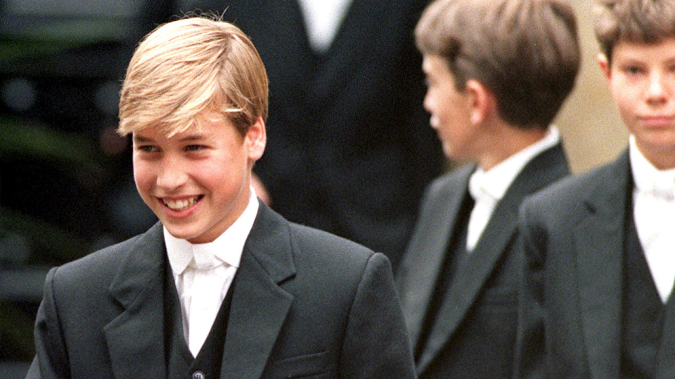 11. September 7, 1995: Prince William at Eton School