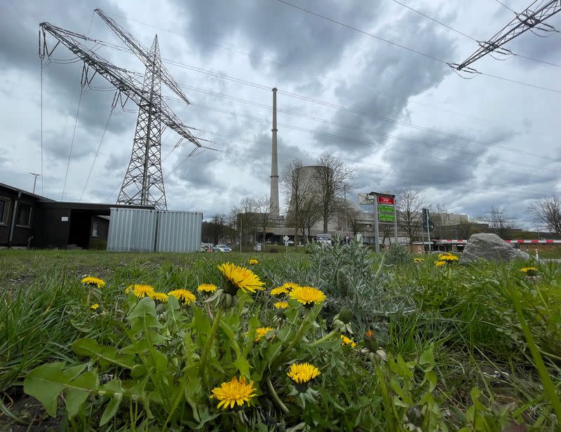 Nuclear power plant Isar 2 in Eschenbach near Landshut