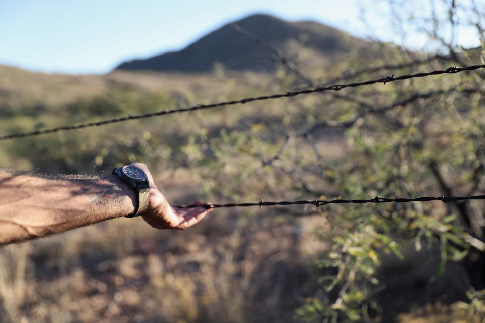 Along the U.S.-Mexico border