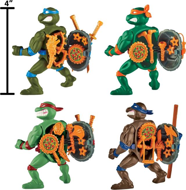 Storage Shell Donatello, with Storage Shell (Teenage Mutant Ninja Turtles ( TMNT), Original Toyline, Good)