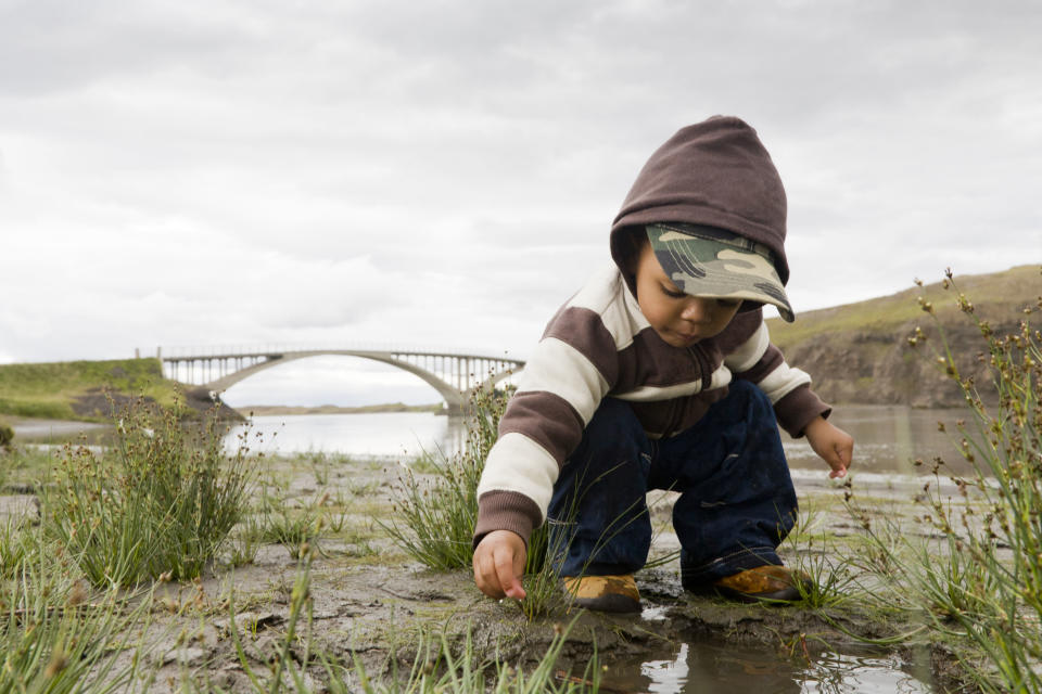 <p>Keep your son close to the water with this Welsh name that means "a river."</p>