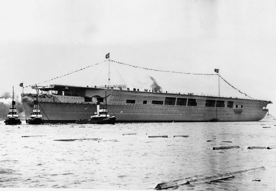 German aircraft carrier Graf Zeppelin