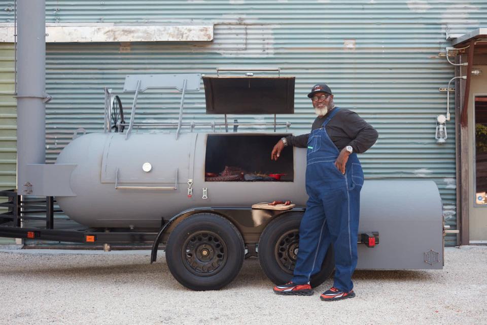 Moe Cason just published his first cookbook, "Big Moe's Big Book of BBQ."