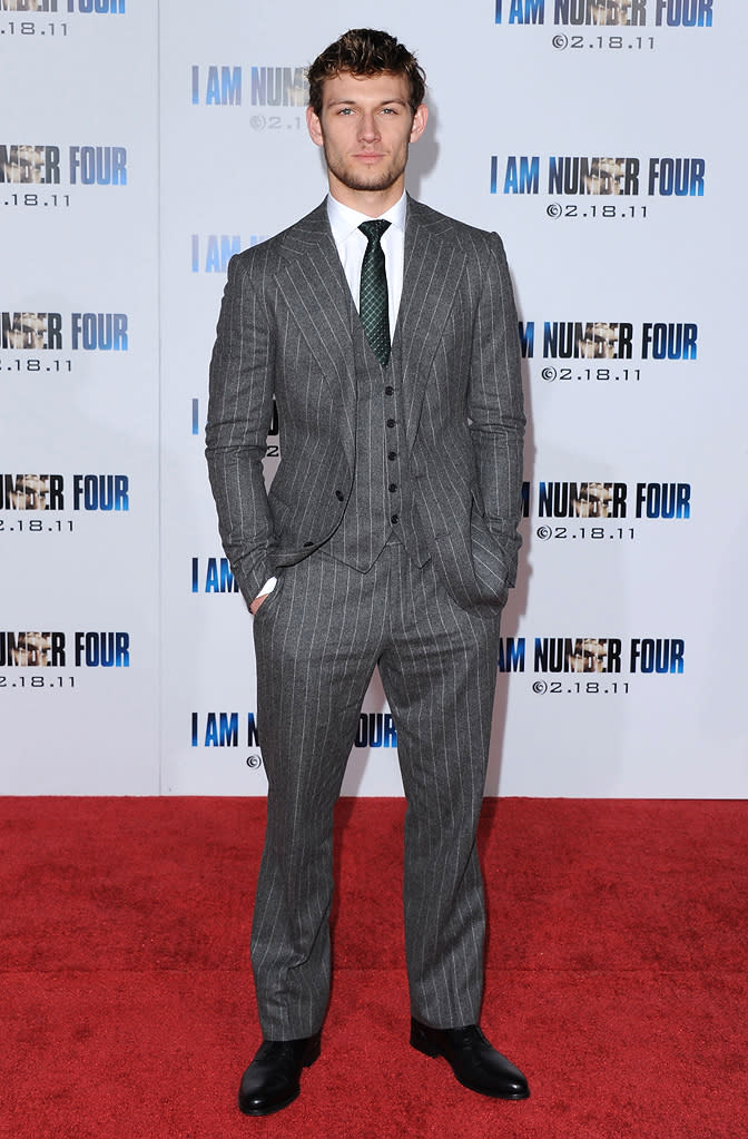 I Am Number Four LA Premiere 2011 Alex Pettyfer