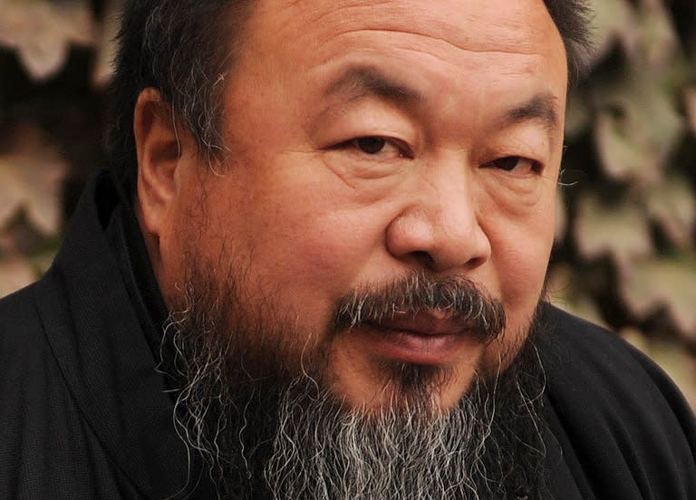 Chinese police have released detained artist Ai Weiwei, seen here in 2010, on bail after he confessed to tax evasion and because he suffers from a chronic disease, according to the state-run Xinhua news agency