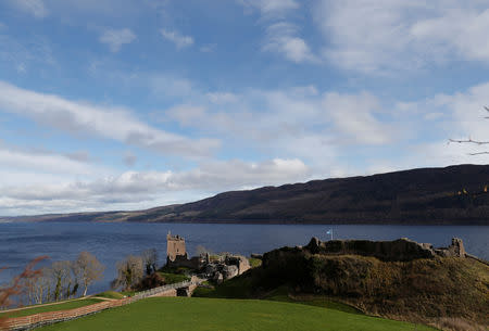 Urquhart Castle stands on the banks of Loch Ness near Inverness, Scotland, Britain March 8, 2019. Picture taken March 8, 2019. REUTERS/Russell Cheyne