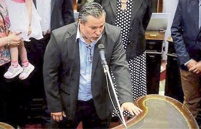 El exdiputado Juan Emilio Ameri integraba en Salta la agrupación El Aguante, del Frente de Todos,