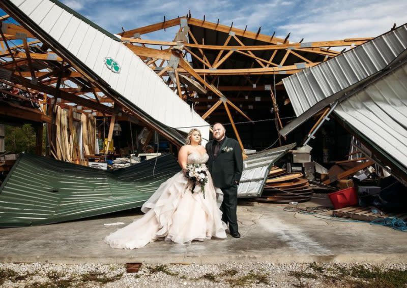 tornado wedding