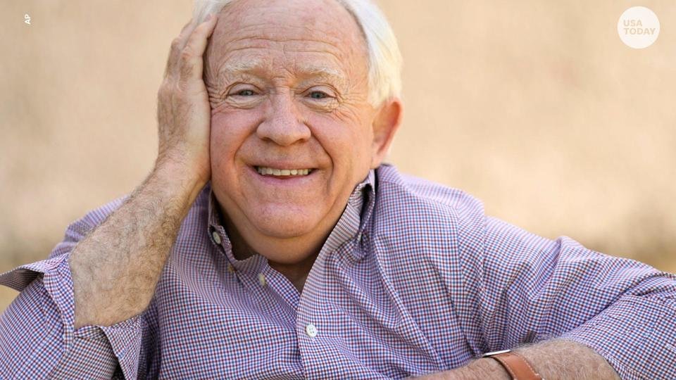 Leslie Jordan poses for a portrait at Pan Pacific Park in the Fairfax district of Los Angeles on Thursday, April 8, 2021 to promote his new book "How Y'all Doing?: Misadventures and Mischief from a Life Well Lived."