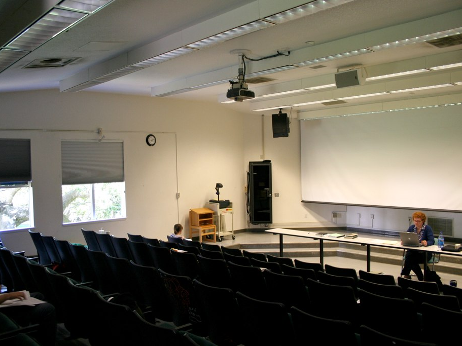 empty classroom