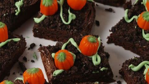 pumpkin patch brownie recipe