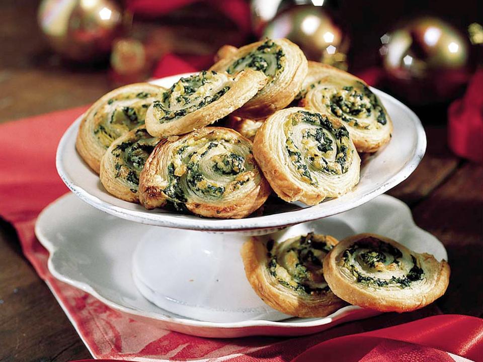 Spinach and Artichokes in Puff Pastry