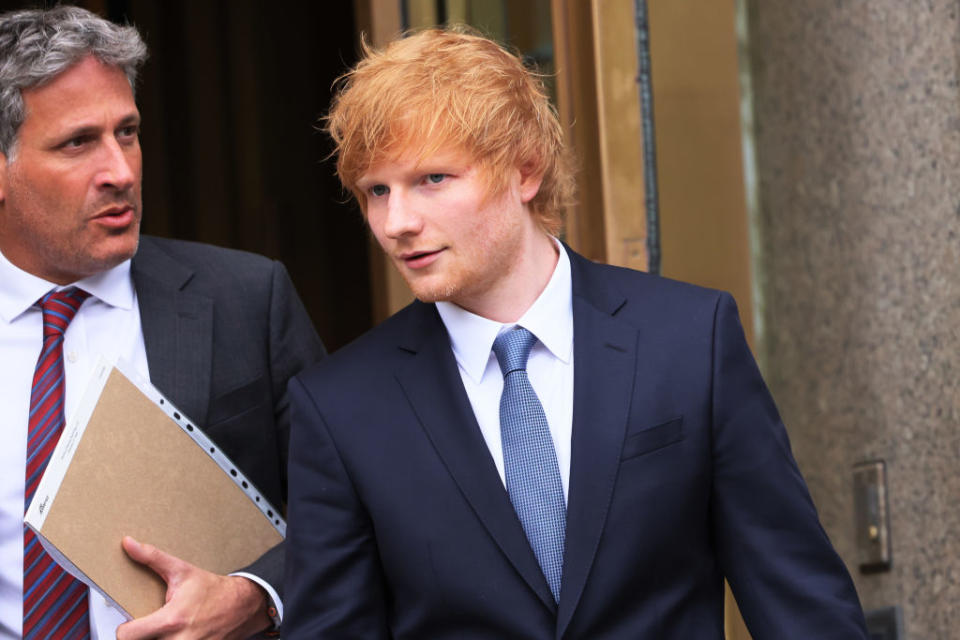 Ed Sheeran Music Copyright Trial Begins In New York (Michael M. Santiago / Getty Images)