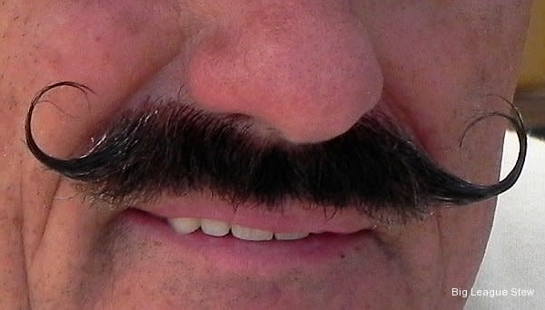 Rollie Fingers spends '15 seconds' each day waxing his mustache