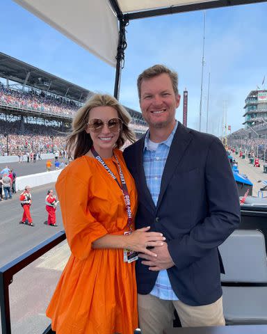 <p>Amy Earnhardt Instagram</p> Dale Earnhardt Jr. and Amy Earnhardt