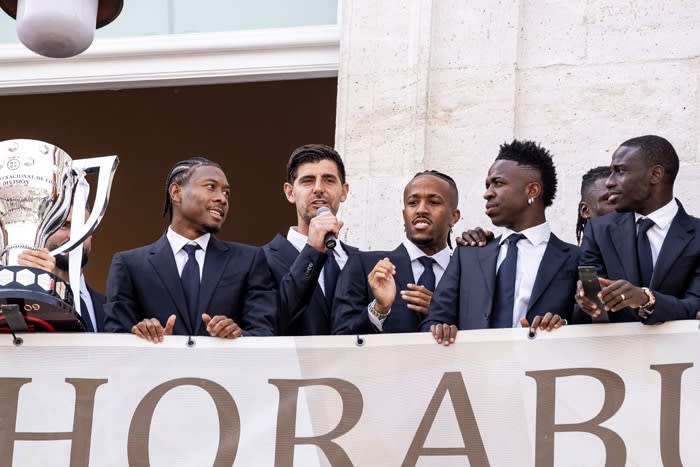 Celebración del Real Madrid