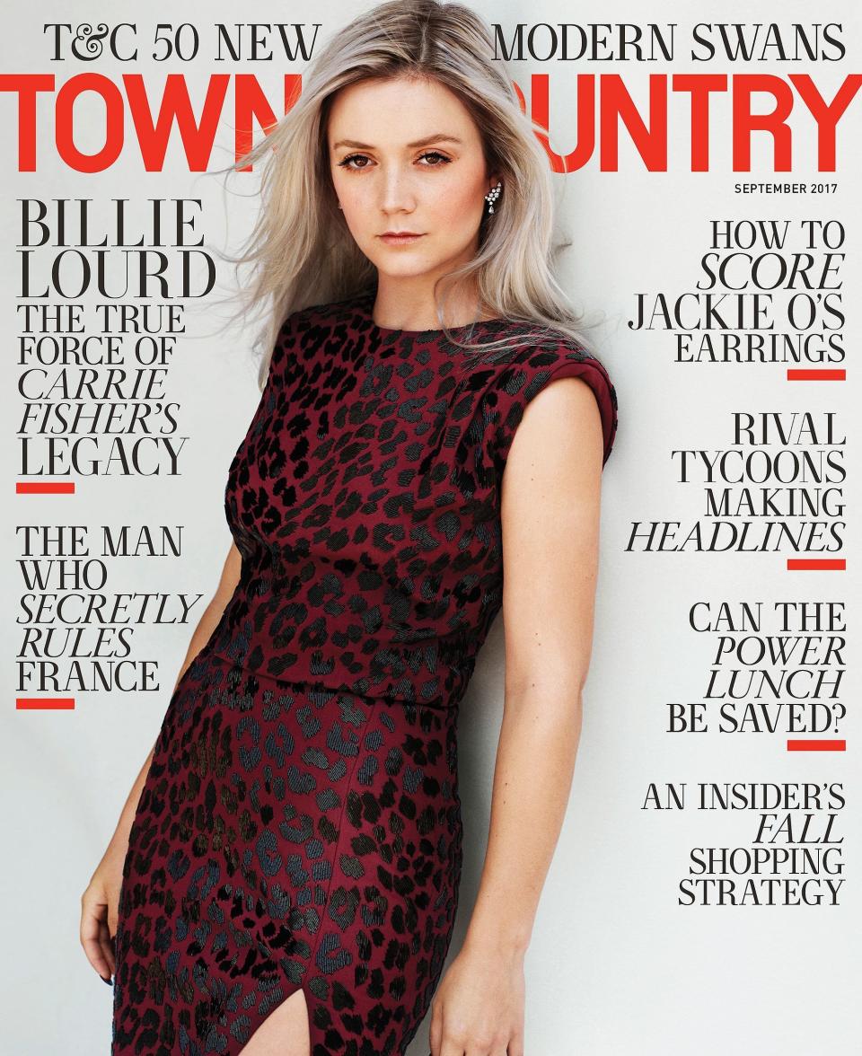 Town &amp; Country's September cover. (Photo: Victor Demarchelier)