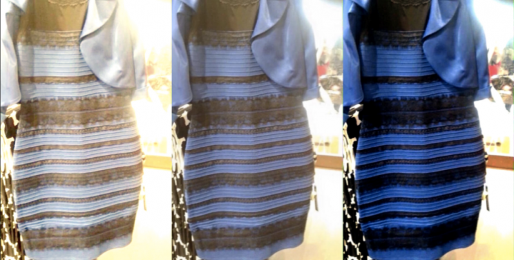 Nous connaissons enfin la raison du mystère de la robe, mais nous ignorons toujours sa couleur. (Photo : Tumblr)