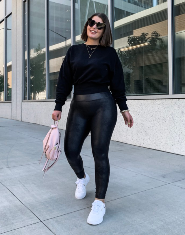 Can a Leather Leggings Outfit Look Sophisticated? Yes! Here Are 12 to Try  Out Now