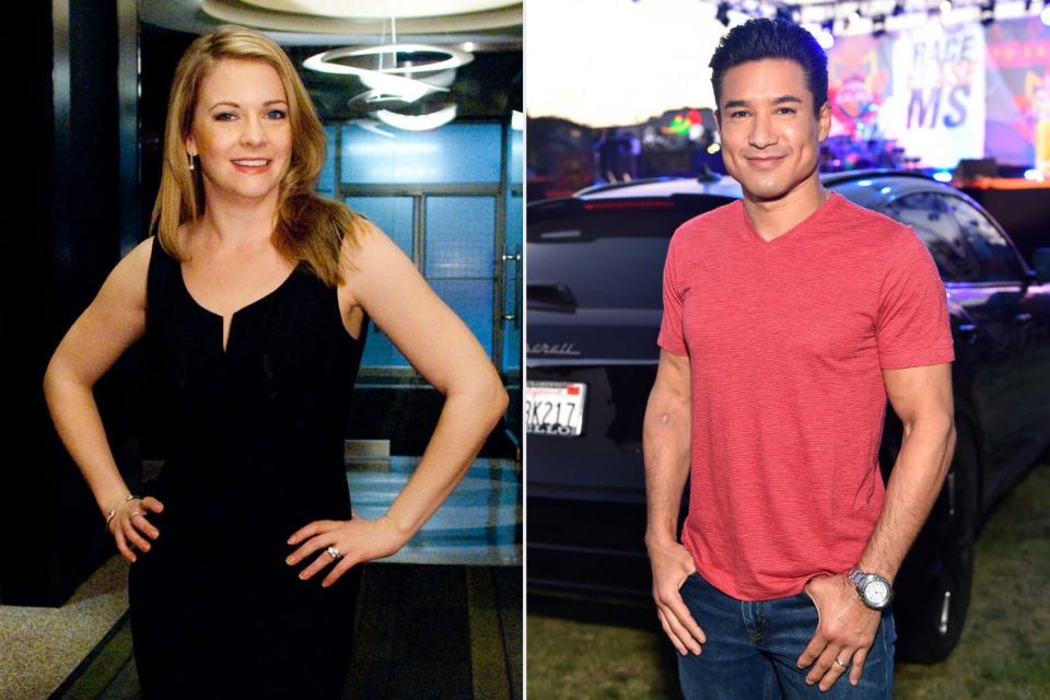 Melissa Joan Hart and Mario Lopez