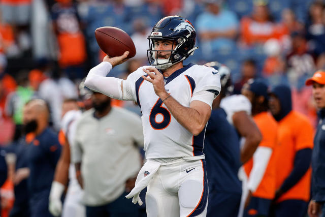 Broncos waive quarterback Ben DiNucci - Yahoo Sports