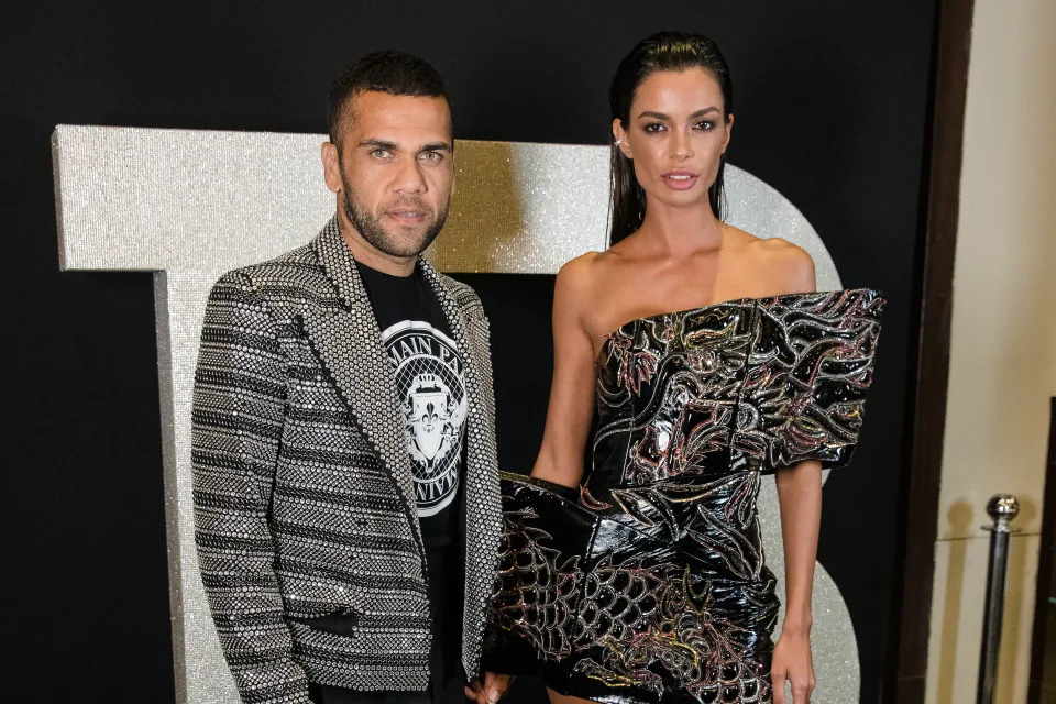 Daniel Alves e Joana Sanz ficaram juntos por quase oito anos. Foto: Mauricio Santana/Getty Images