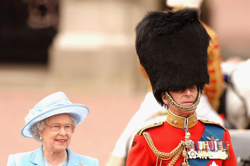 <p>Queen Elizabeth and Prince Philip.</p>