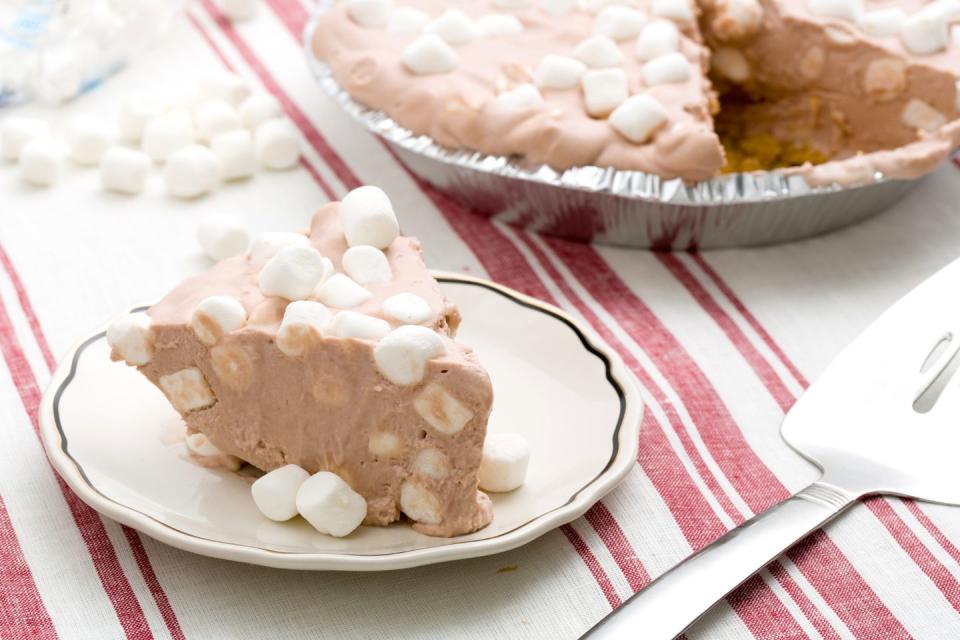 Hot Chocolate No-Bake Cheesecake