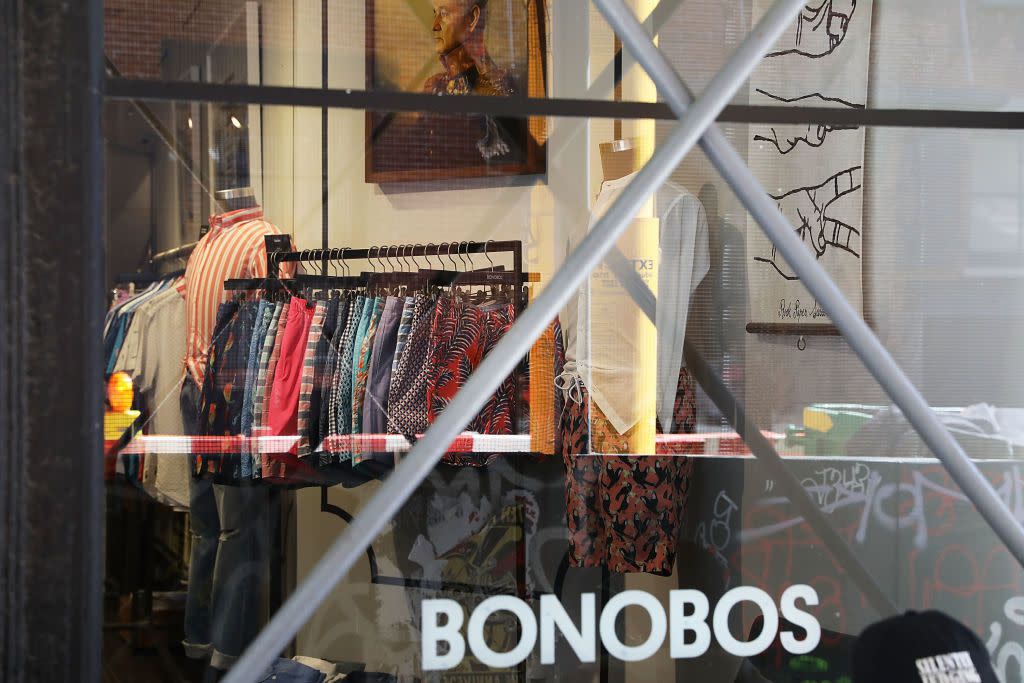 Men's apparel company Bonobos has been hacked.