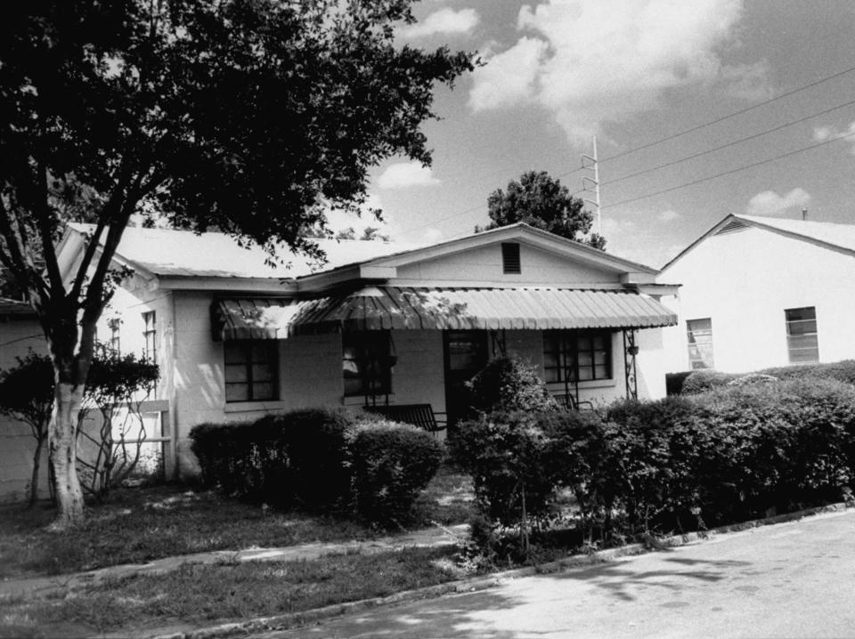 The house where Clarence Thomas was raised.