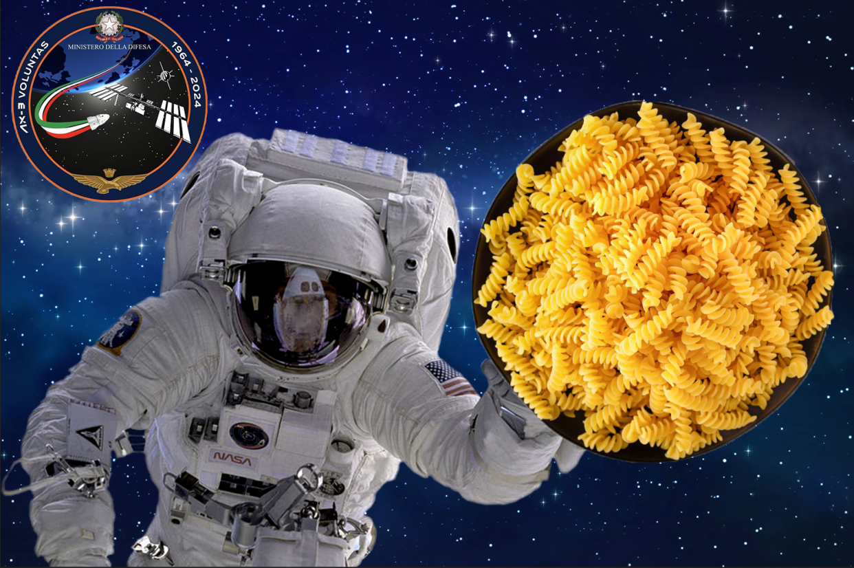 Des astronautes vont s’envoler avec 3 kilos de pâtes sur l’ISS  (et en plus elle seront « al dente »)