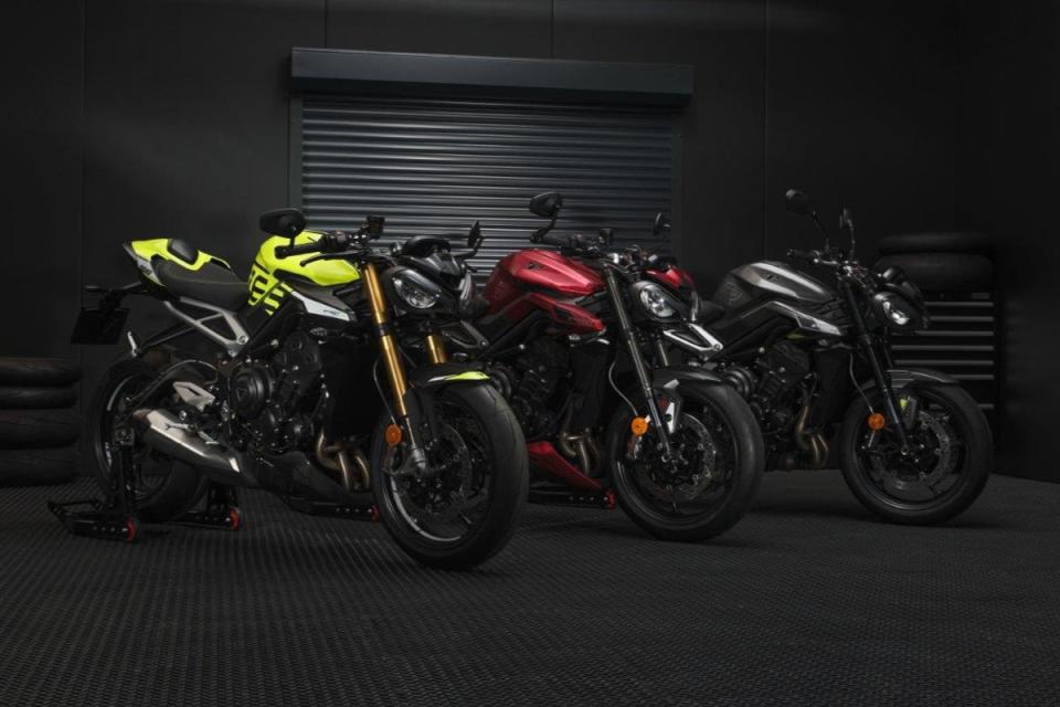 Triumph will be bringing the 2023 Street Triple Family